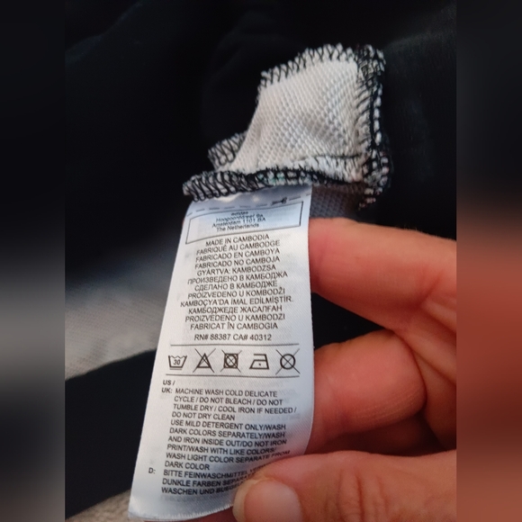 BOGO Sale 🌞 Adidas~Black Colorful Monogram Hooded Sweatshirt Unisex - Picture 3 of 16